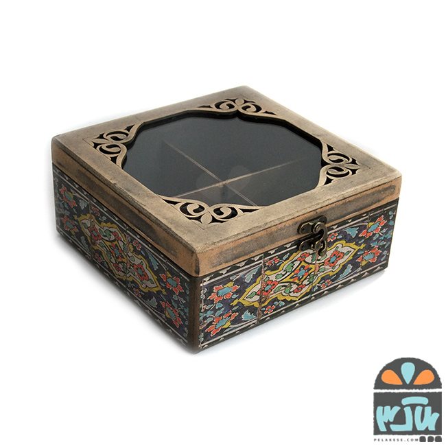 جعبه20*20 در شیشه ای شاه عباسی