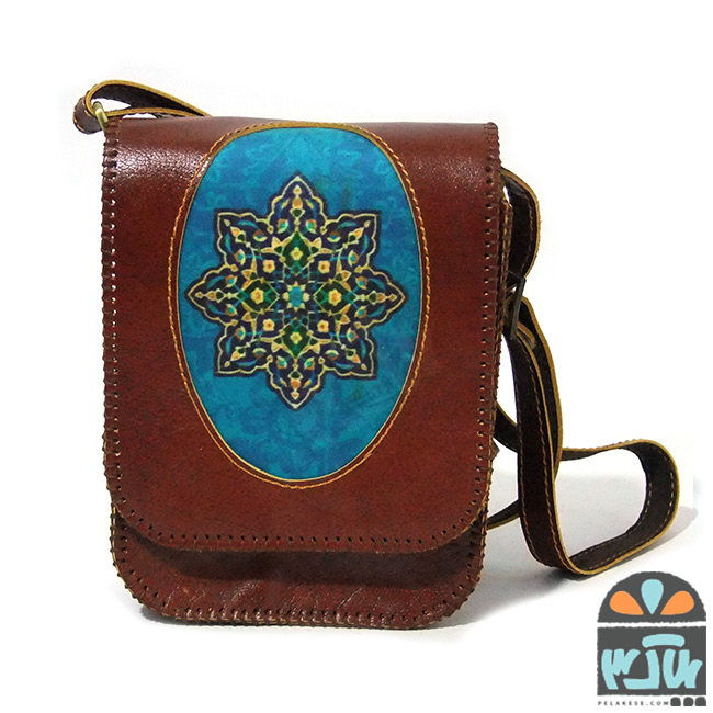 کیف چرم کرشمه قهوه ای