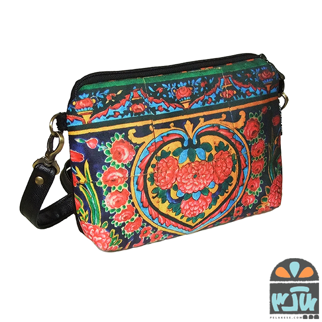 کیف رودوشی مخمل تینا