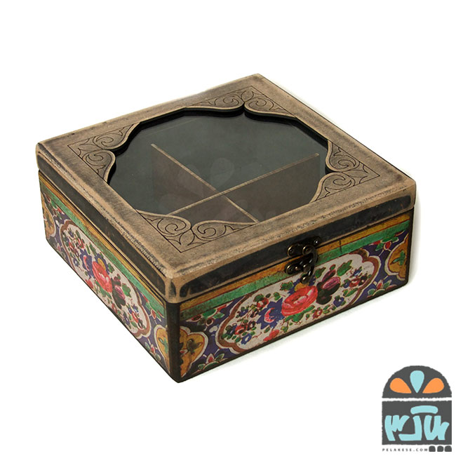 جعبه در شیشه ای 20*20 رونیا