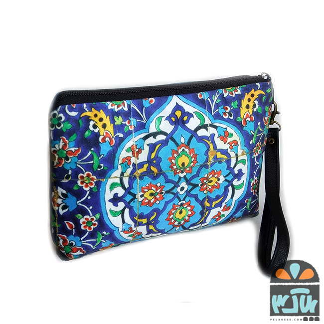 کیف دستی مخمل کاشی