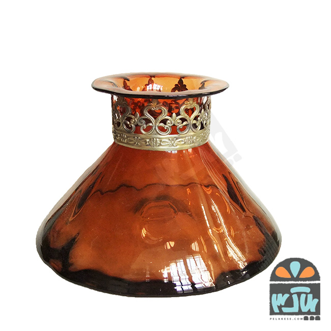گلدان تخت قهوه ای 