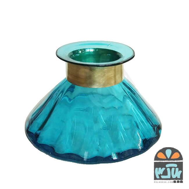 گلدان تخت فیروزه ای 