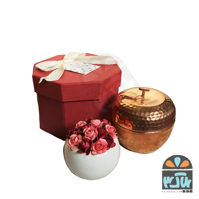 جعبه هدیه مسی
