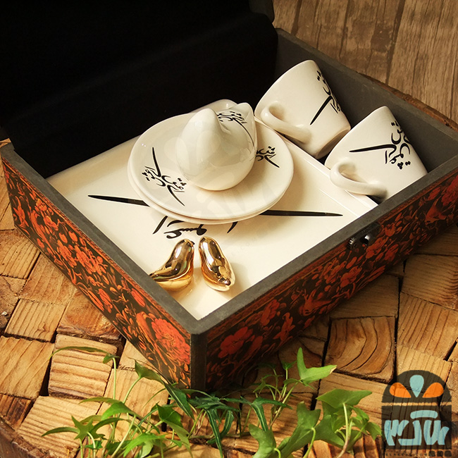 جعبه قهوه خوری ای عشق