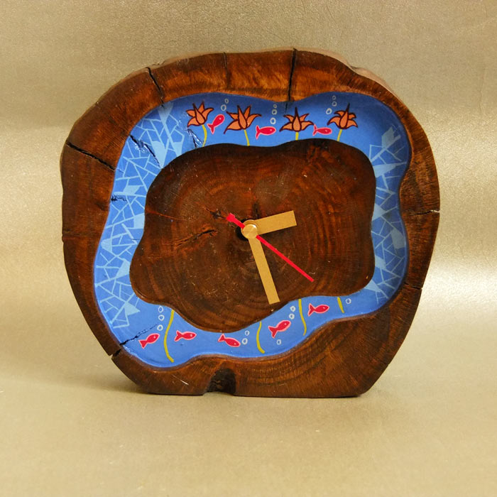 ساعت ماهی و نیلوفر