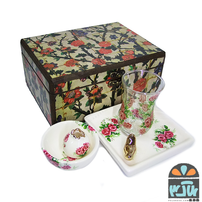 جعبه چای هدیه نارون
