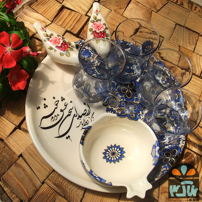 چایخوری 4 نفره بته آفاق و عشق