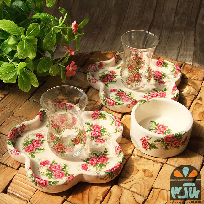 ست دو نفره چایخوری گیوا