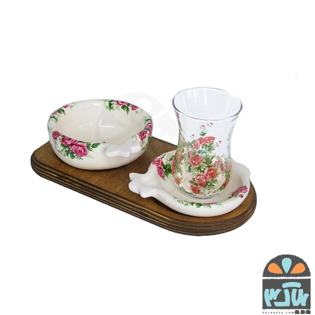 ست چایخوری تک نفره رز