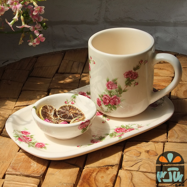 ست چایخوری تک نفره گلی