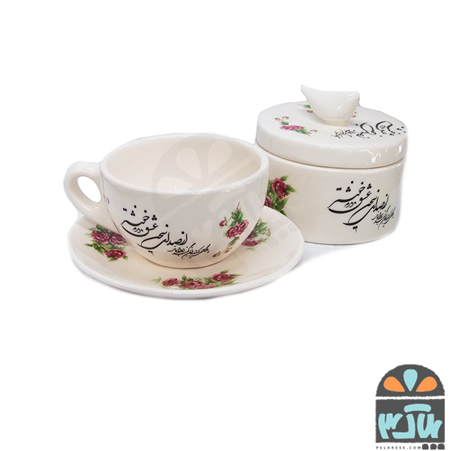 ست تک نفره گل و عشق