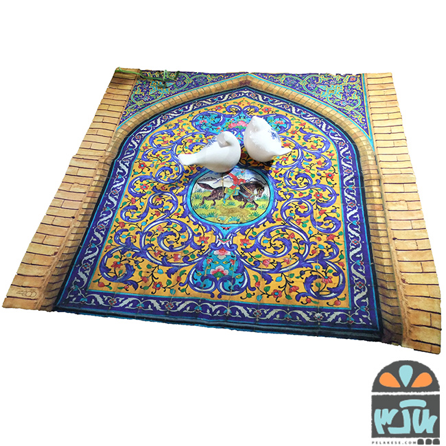رومیزی 70*70 گوهر