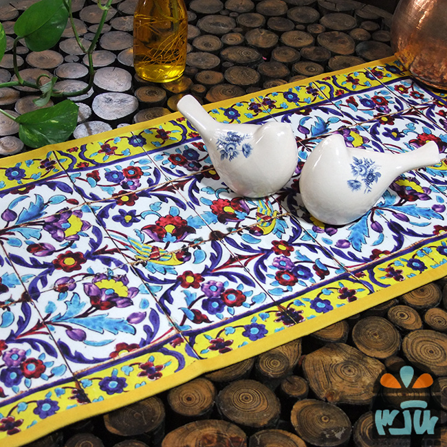 رومیزی 100*35 خضر