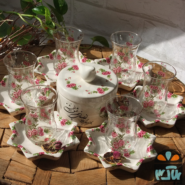 چایخوری شش نفره شمسه 
