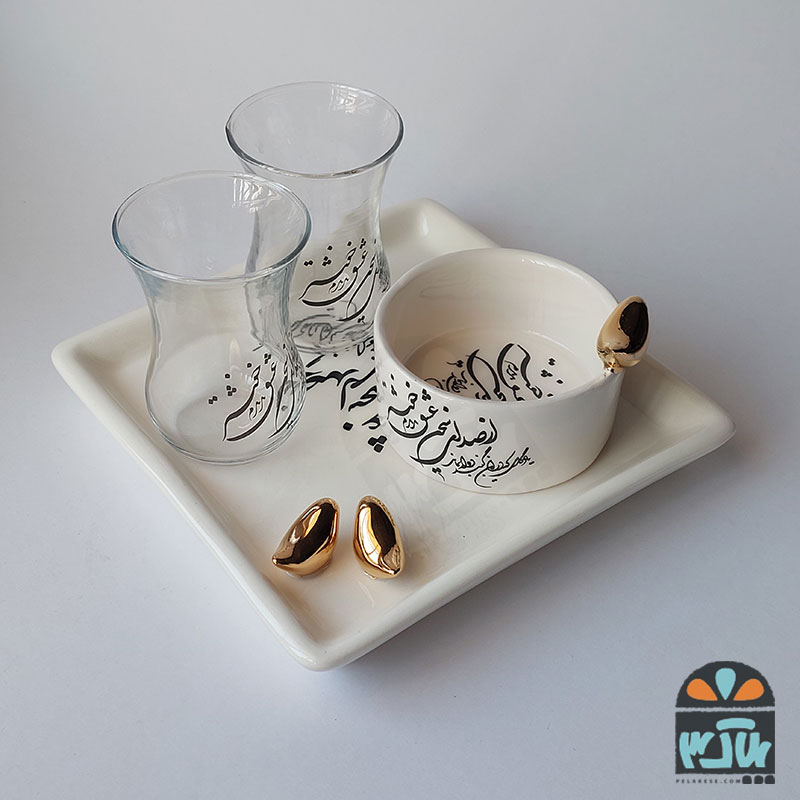 ست چایخوری دو نفره سخن عشق