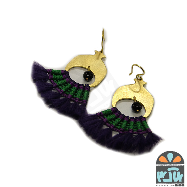 گوشواره انار گلابتون