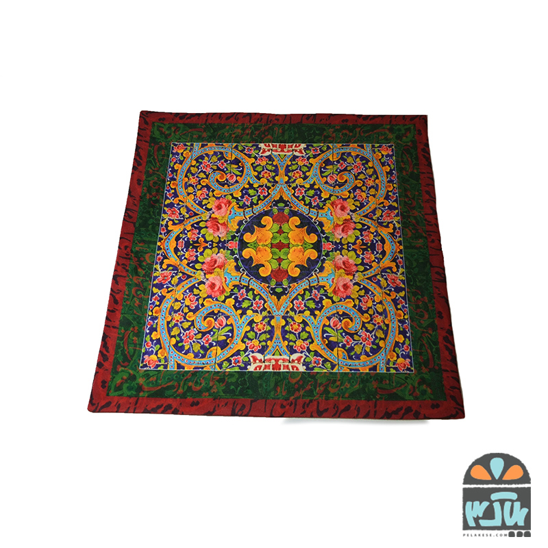 رومیزی جفتی سمن 45*45
